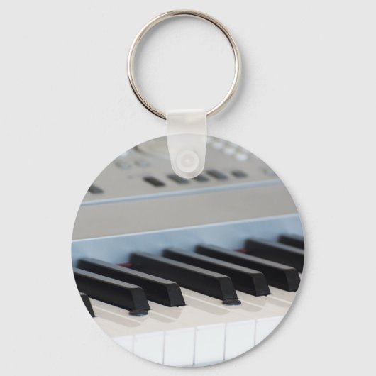Synthesizer-Tastatur Schlüsselanhänger (Vorderseite)