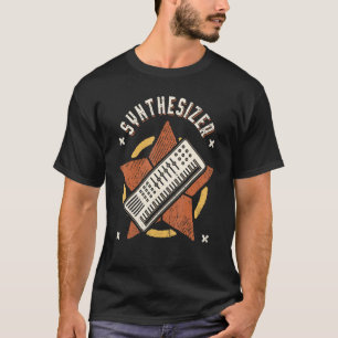 Synthesizer Vintag Retro Classic Music T-Shirt