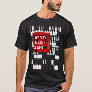 Synthesizer Vintage-Elektronik Analoger Retro-Soun T-Shirt