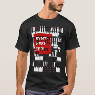 Synthesizer Vintage-Elektronik Analoger Retro-Soun T-Shirt