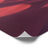 Synthetic Dunes Poster (Ecke)