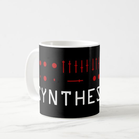 Synthetisierte Tasse (Vorderseite Links)