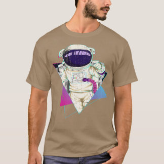 Synthwave ästhetisches Retro Art Space Vaporwave A T-Shirt