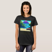 Synthwave Car outrun retrowave futuresynth scfi T-Shirt (Vorne ganz)