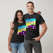 Synthwave Car outrun retrowave futuresynth scfi T-Shirt (Unisex)