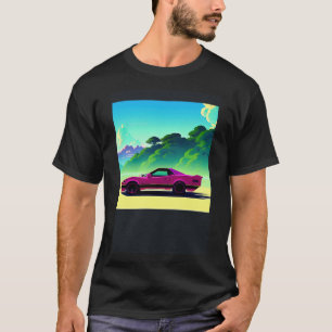 Synthwave Car outrun retrowave futuresynth scfi T-Shirt