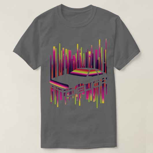Synthwave Celica T-Shirt (Design vorne)