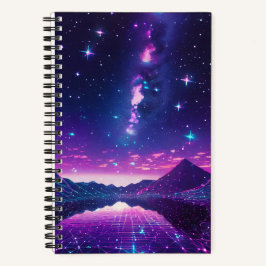 Synthwave Dream Journal Notizblock