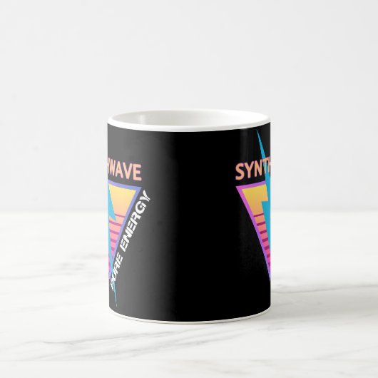 Synthwave Kaffeetasse (Mittel)