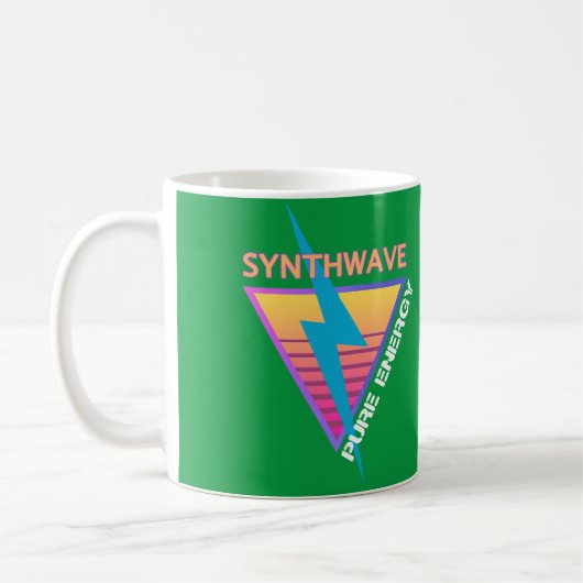 Synthwave Kaffeetasse (Links)