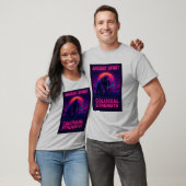"Synthwave Mammoth T - Shirt | Ancient Spirit Colo (Unisex)