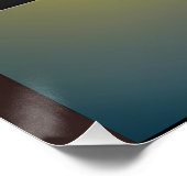 Synthwave Neurality Modernist II Poster (Ecke)