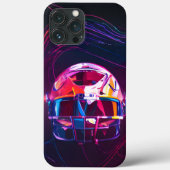 Synthwave NFL Case-Mate iPhone Hülle (Rückseite)