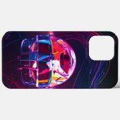 Synthwave NFL Case-Mate iPhone Hülle (Rückseite (Horizontal))