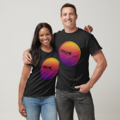 Synthwave Orchester Instrument Retrowave Posaune T-Shirt (Unisex)