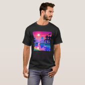 Synthwave-Outrun Retrowave-futuresynth sci 11 T-Shirt (Vorne ganz)