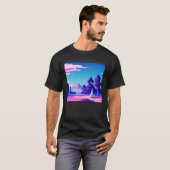 Synthwave-Outrun Retrowave-futuresynth sci 13 T-Shirt (Vorne ganz)