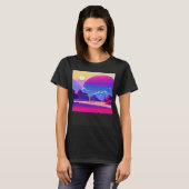 Synthwave-Outrun Retrowave-futuresynth sci, 23 T-Shirt (Vorne ganz)