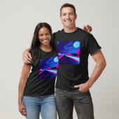 Synthwave-Outrun Retrowave-futuresynth sci 26 T-Shirt (Unisex)