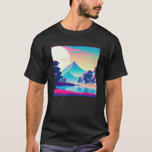 Synthwave outrun retrowave futuresynth sci 8 T-Shirt