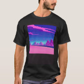 Synthwave outrun retrowave futuresynth sci fi 20 T-Shirt (Vorderseite)