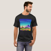 Synthwave outrun retrowave futuresynth sci fi 29 T-Shirt (Vorne ganz)