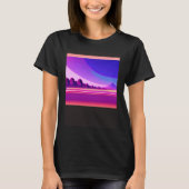 Synthwave outrun retrowave futuresynth sci fi  31 T-Shirt (Vorderseite)