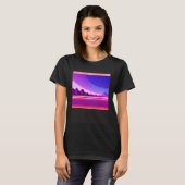 Synthwave outrun retrowave futuresynth sci fi  31 T-Shirt (Vorne ganz)