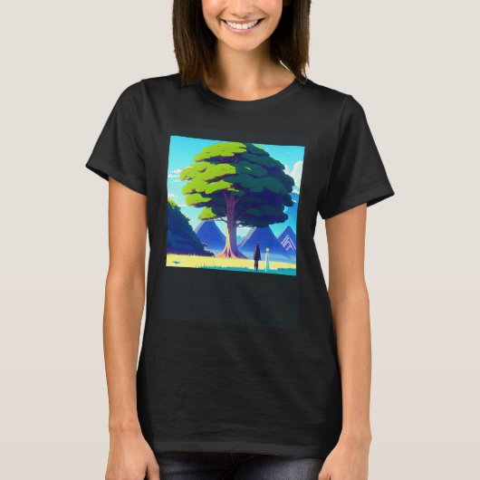 Synthwave outrun retrowave futuresynth sci fi 37 T-Shirt (Vorderseite)