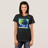 Synthwave outrun retrowave futuresynth sci fi 37 T-Shirt (Vorne ganz)