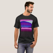 Synthwave outrun retrowave futuresynth sci fi 49 T-Shirt (Vorne ganz)