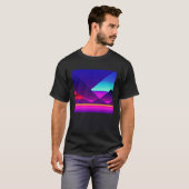 Synthwave-Outrun Retrowave-futuresynth sci fi 50 T-Shirt (Vorne ganz)