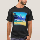 Synthwave-Outrun Retrowave-futuresynth sci fi 53 T-Shirt (Vorderseite)