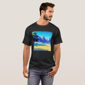 Synthwave-Outrun Retrowave-futuresynth sci fi 53 T-Shirt (Vorne ganz)