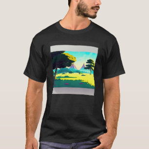 Synthwave outrun retrowave futuresynth sci fi 77 T-Shirt