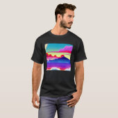 Synthwave outrun retrowave futuresynth sci fi 79 T-Shirt (Vorne ganz)