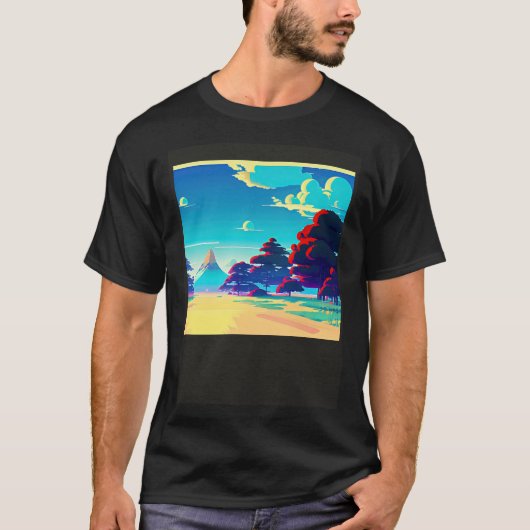 Synthwave outrun retrowave futuresynth sci fi 88 T-Shirt (Vorderseite)