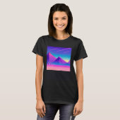 Synthwave Outrun Retrowave Futuresynth Science-Fic T-Shirt (Vorne ganz)