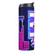 Synthwave-Pharao Thermosbecher (Nach links gedreht)