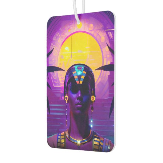 Synthwave Pharaoh Autolufterfrischer (Links)