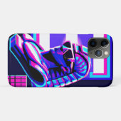 Synthwave Pharaoh Case-Mate iPhone Hülle (Rückseite (Horizontal))