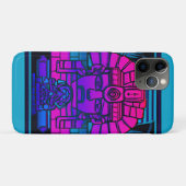 Synthwave Pharaoh Case-Mate iPhone Hülle (Rückseite (Horizontal))