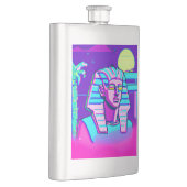 Synthwave Pharaoh Flachmann (Rechts)