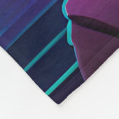 Synthwave Pharaoh Fleecedecke (Ecke)