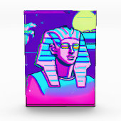 Synthwave Pharaoh Fotoblock (Vorderseite)