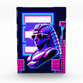 Synthwave Pharaoh Fotoblock (Vorderseite)