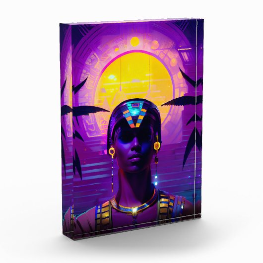 Synthwave Pharaoh Fotoblock (Links)