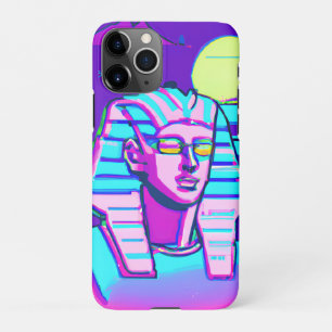 Synthwave Pharaoh iPhone 11Pro Hülle