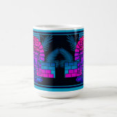 Synthwave Pharaoh Kaffeetasse (Mittel)
