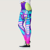 Synthwave Pharaoh Leggings (Links)
